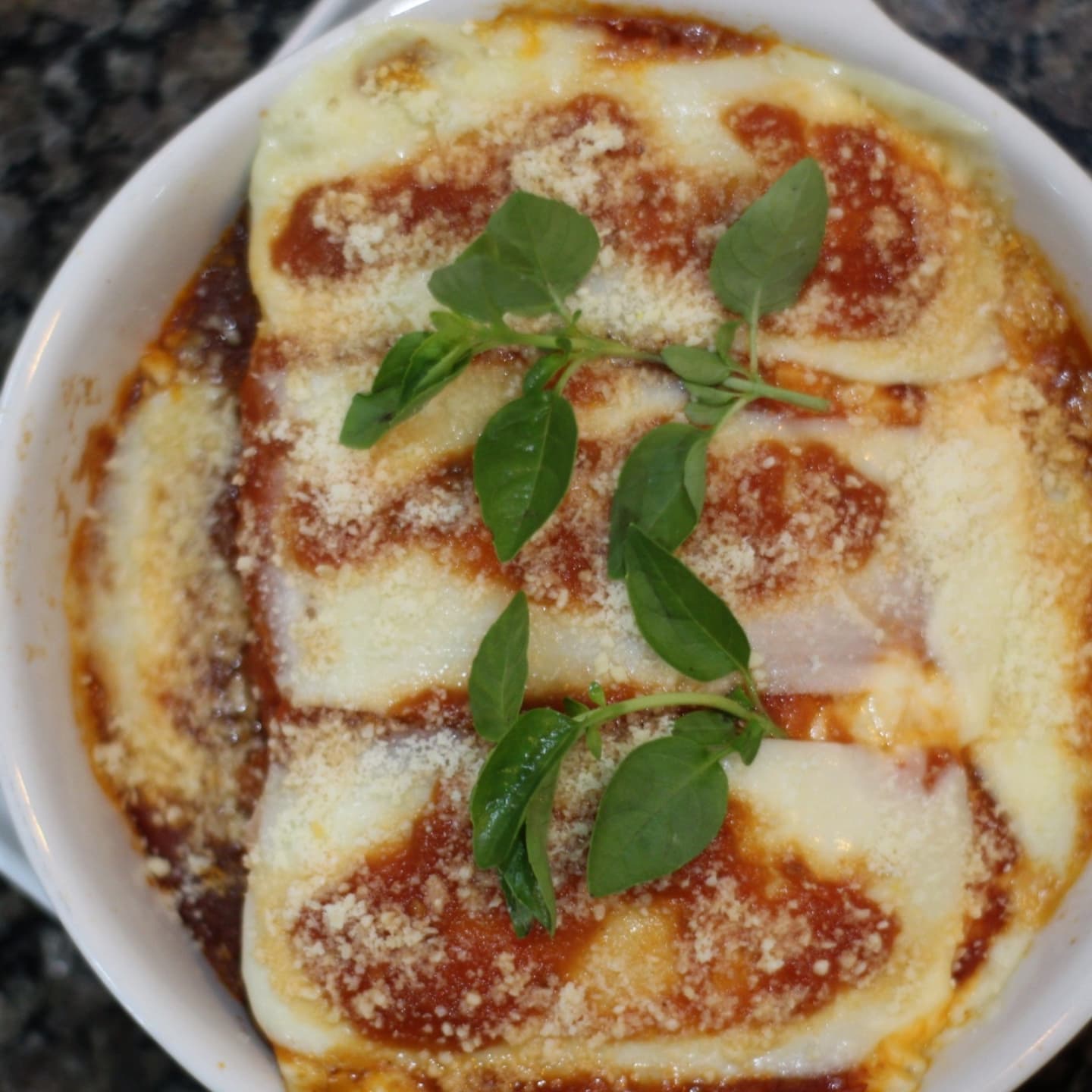 Parmegiana ao forno