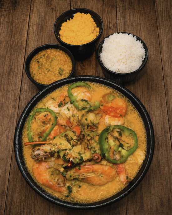 Moqueca com pimenta jalapeño